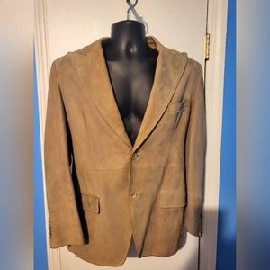 Dolce & Gabbana Suede Blazer Jacket M